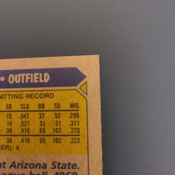 Barry Bonds 1987 Tiffany error card - Picture 10 of 11